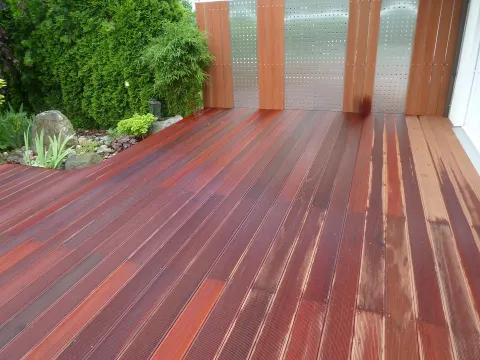 Holzdecks – Arbeit der Schreinerei Heinlein (Bild 5)