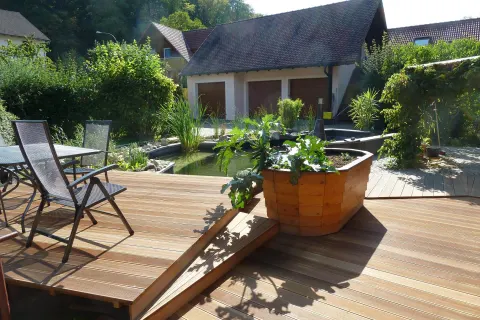Holzdecks – Arbeit der Schreinerei Heinlein (Bild 7)
